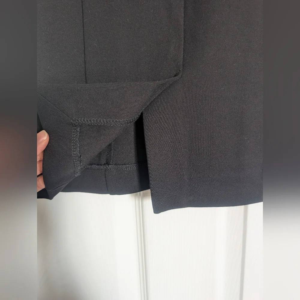 Le Chateau Black Lace-Up Pencil Skirt - Picture 4 of 11